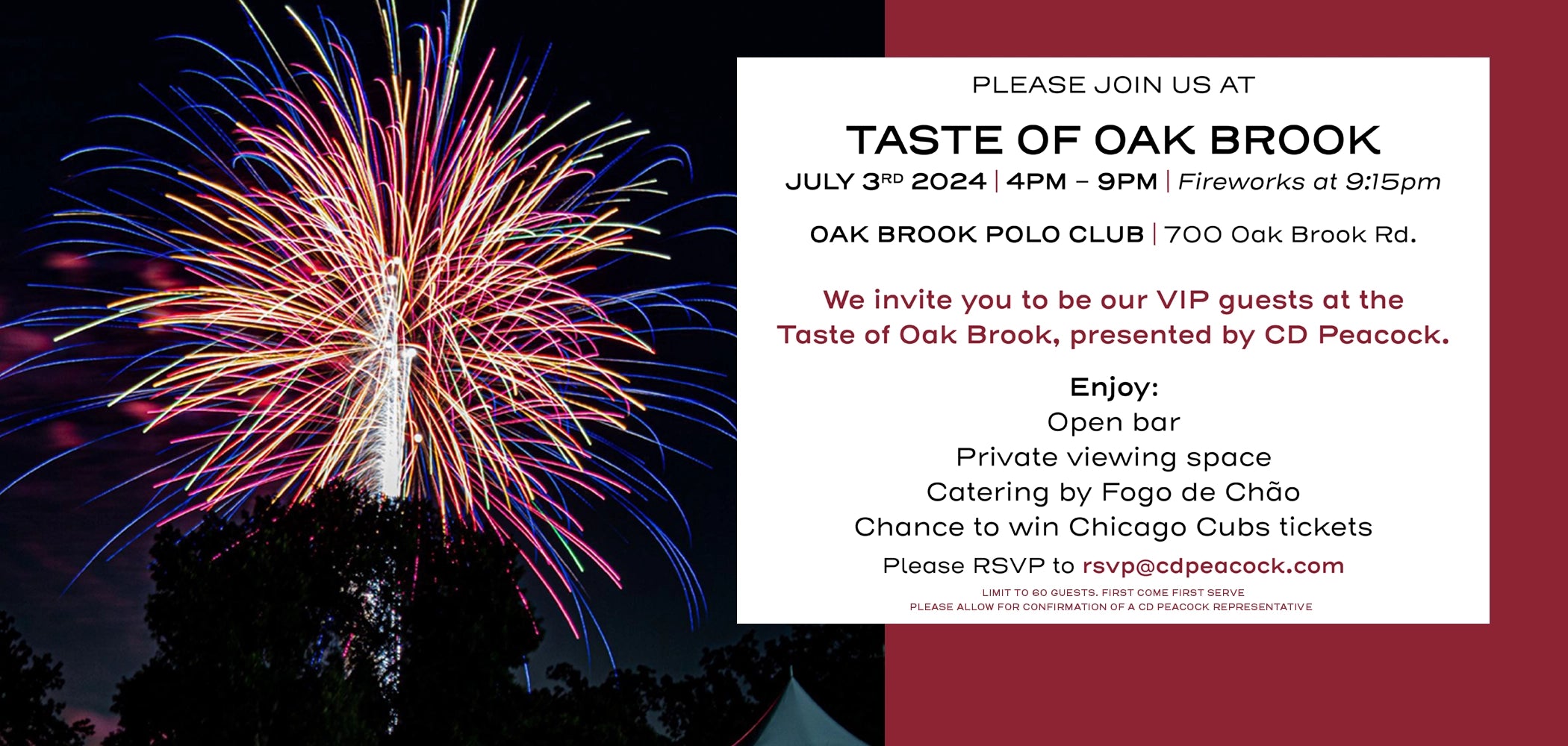 Taste of Oakbrook CD Peacock