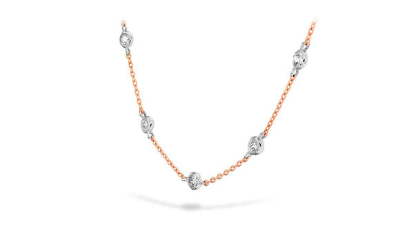 Lab-grown diamond necklaces