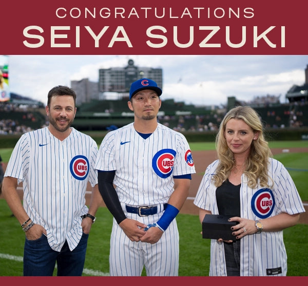 Seiya Suzuki Youth Chicago Cubs Jersey - Black/White Replica