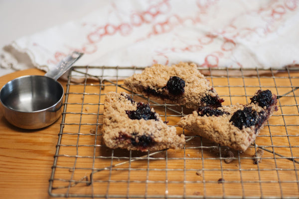 Cranberry Crumble Cookies using Summerland Sweets cranberry jam