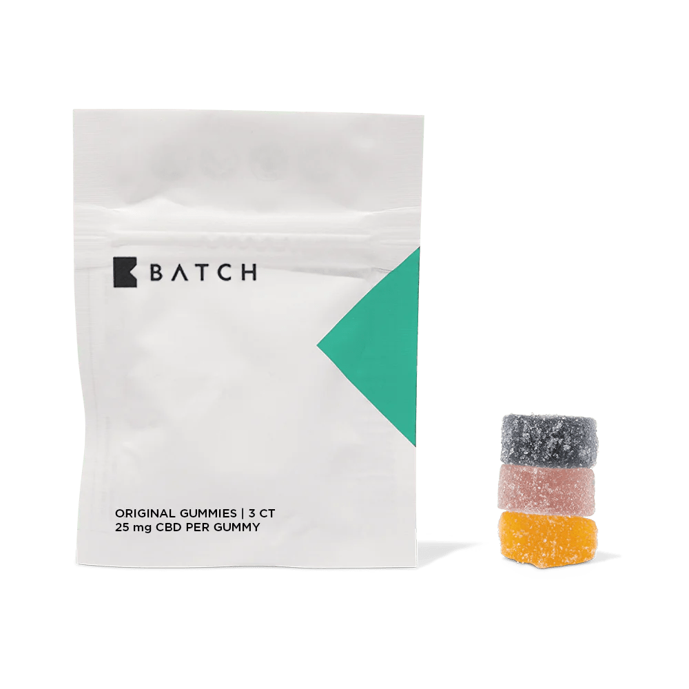 Original CBD Gummies 3 ct Samples (x10) - BATCH product image