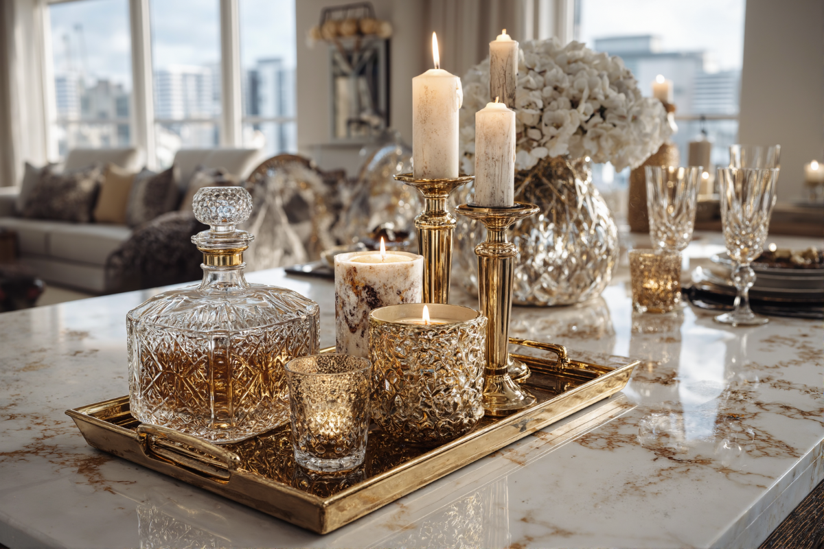 Decorative Tray Ideas for the Dining Table