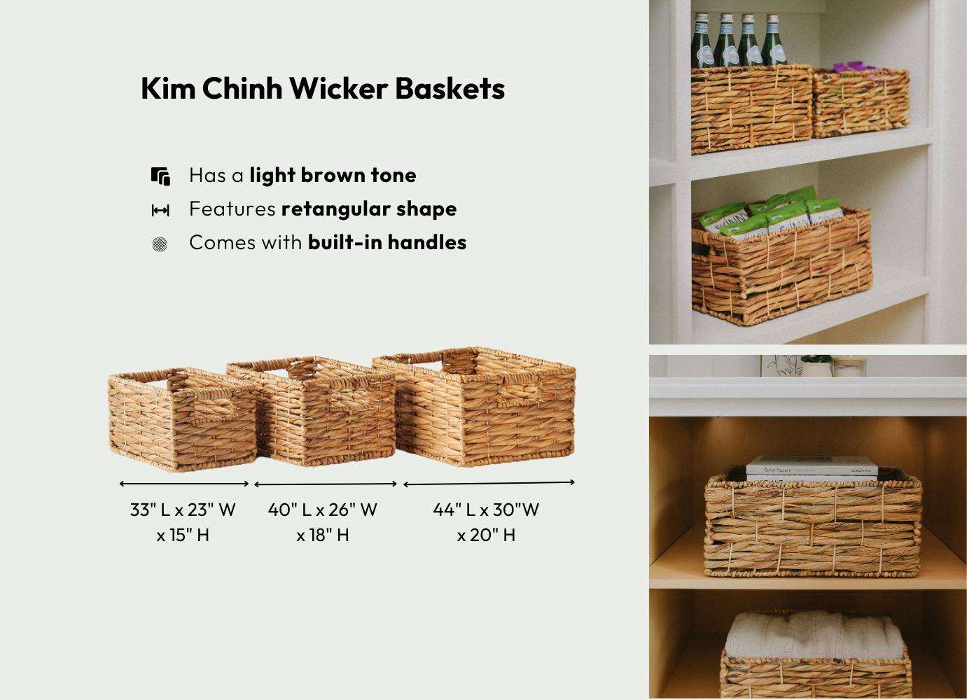 Kim Chinh storage basket