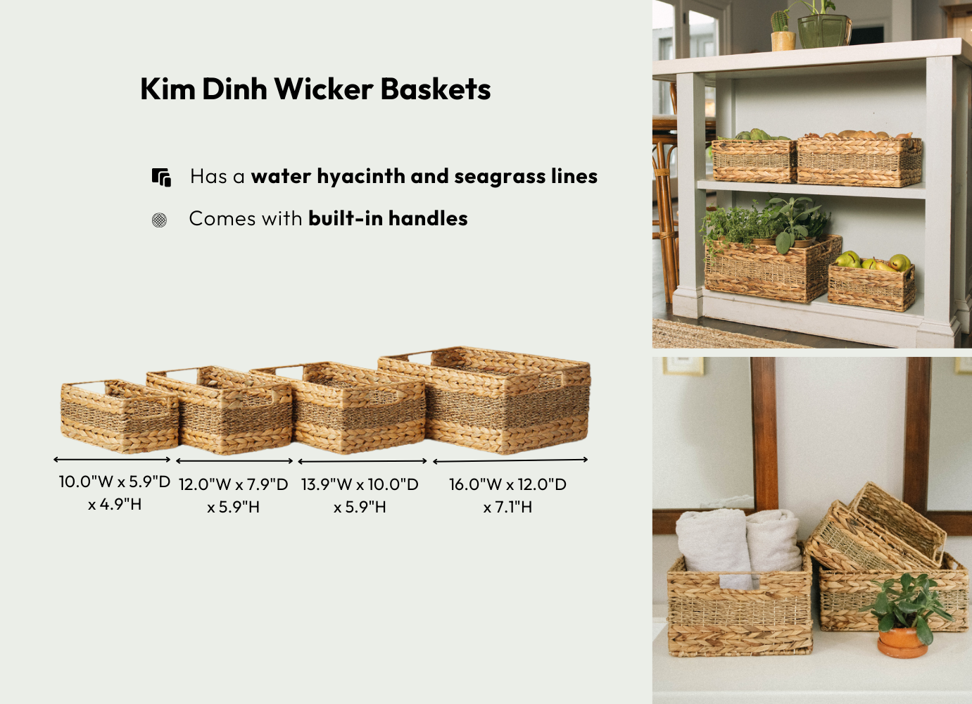 Kim Dinh wicker basket