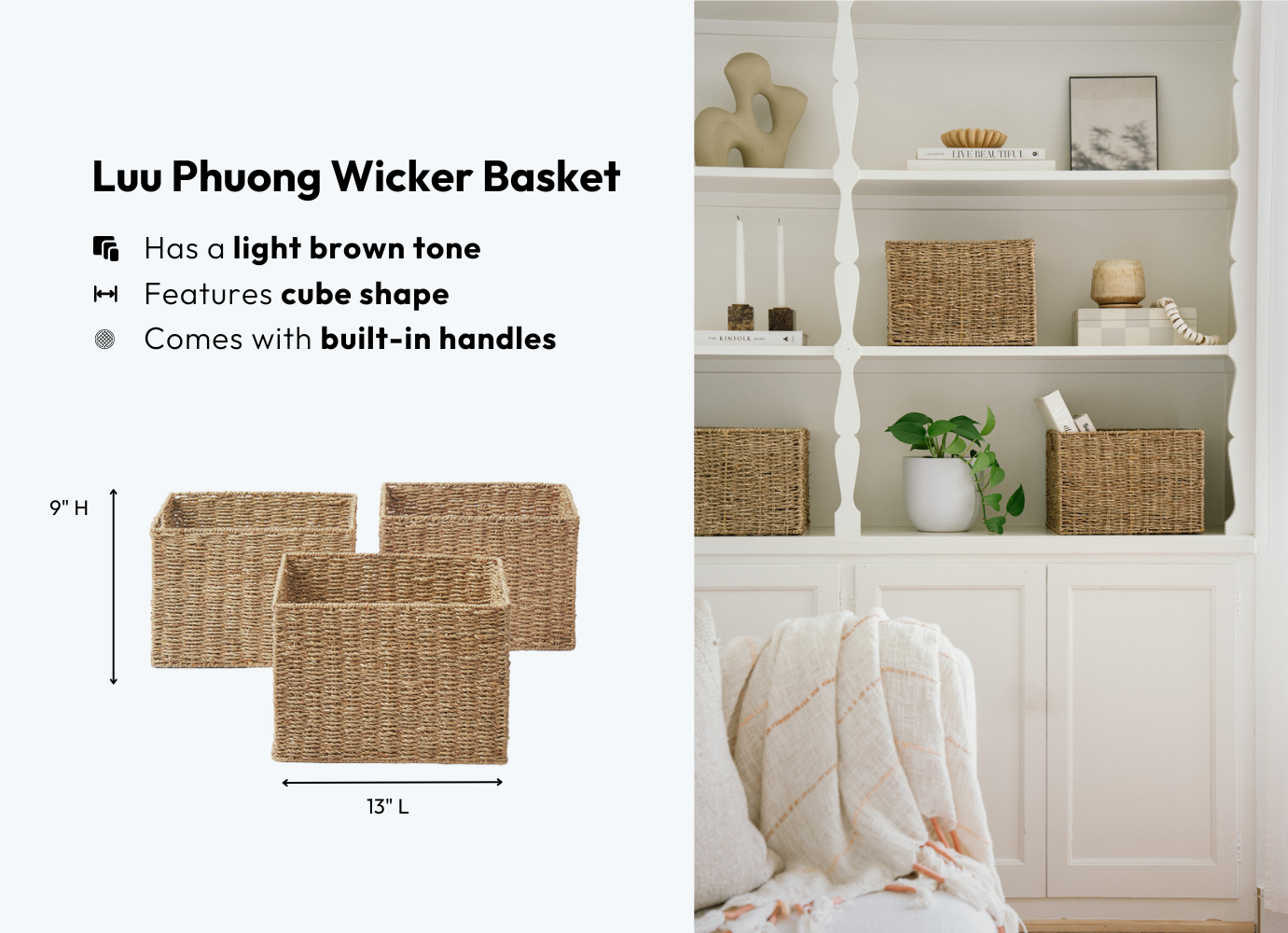 Lưu Phương wicker basket