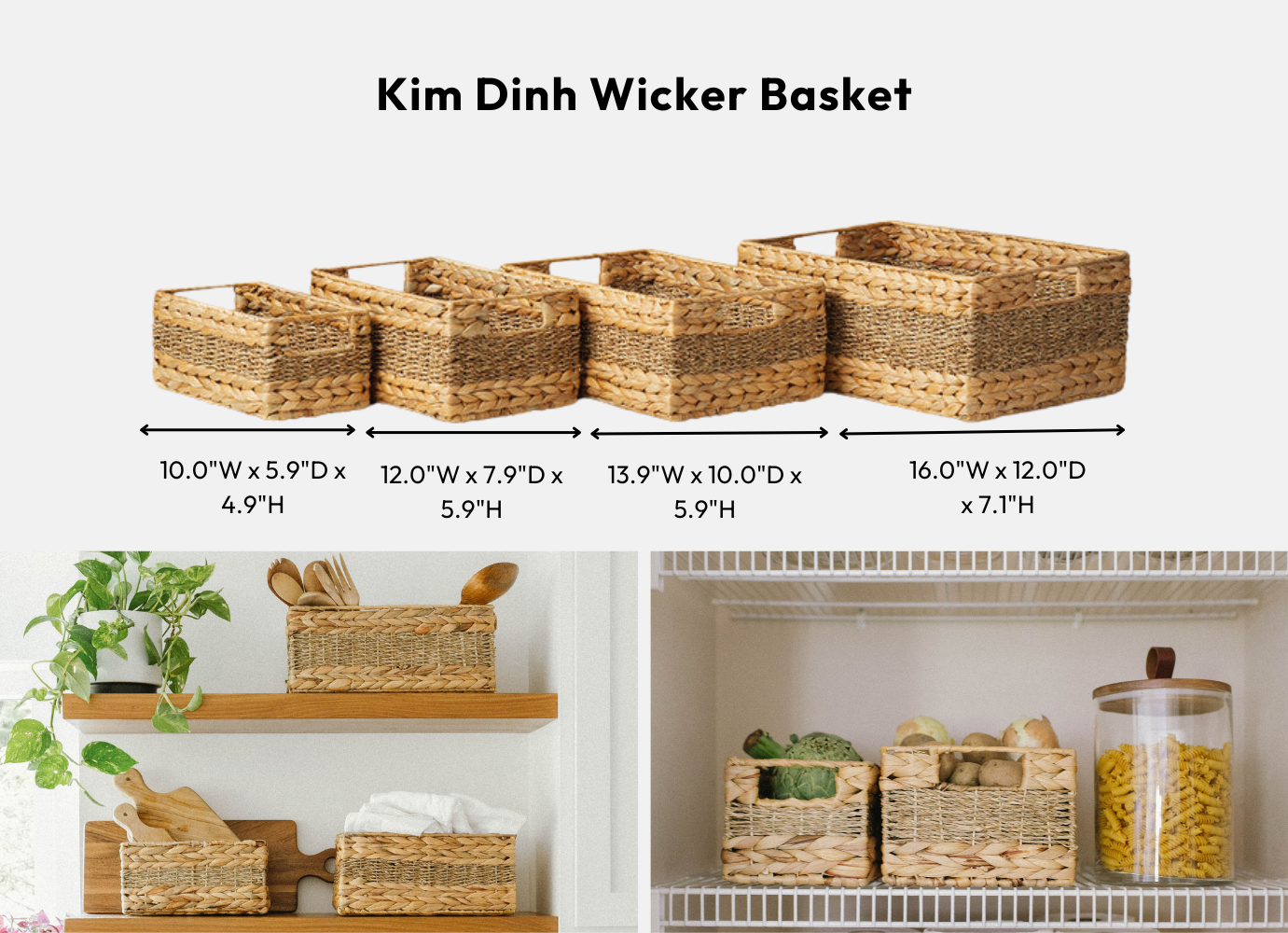 basket shelf storage