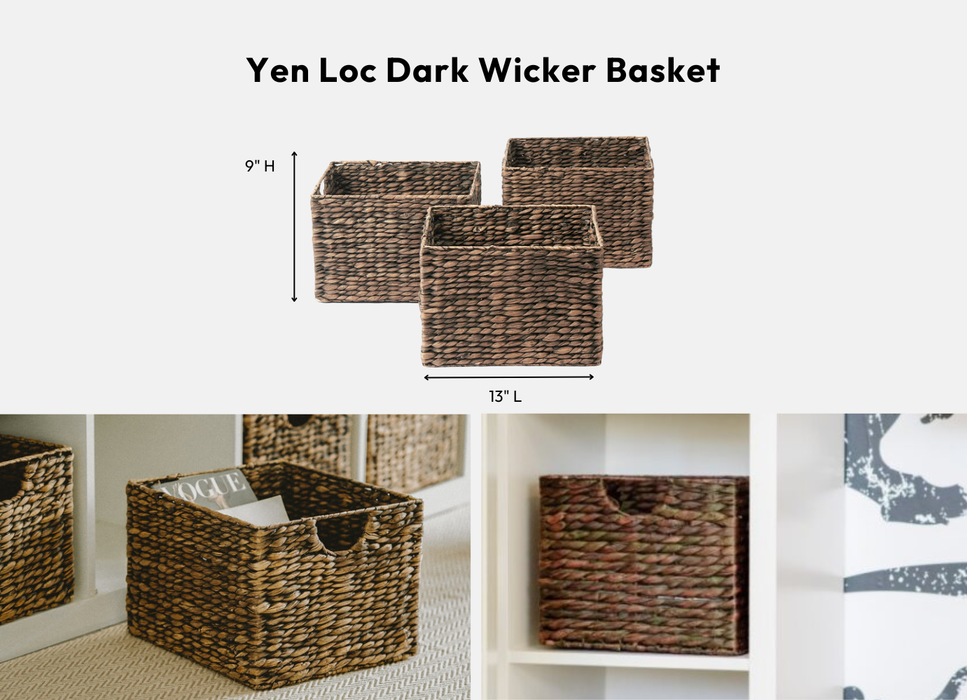 storage baskets for shelves