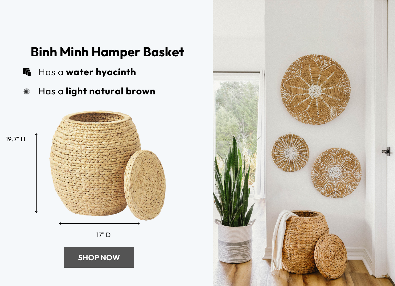 Binh Minh Hamper Basket