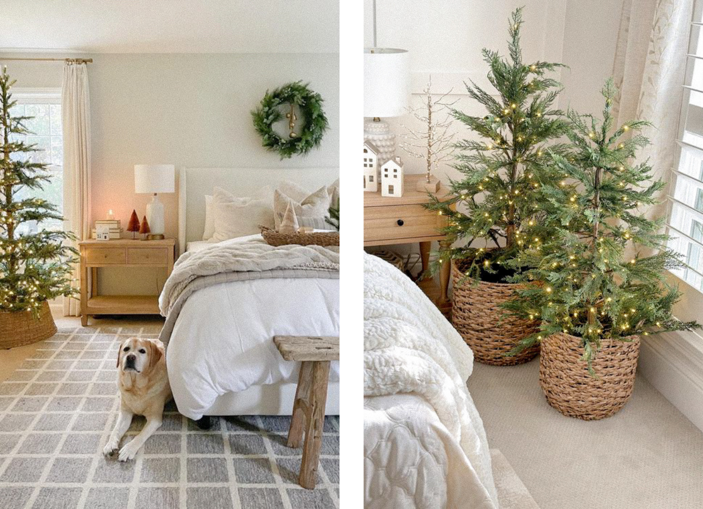 Winter decor after christmas ideas in the bedroom