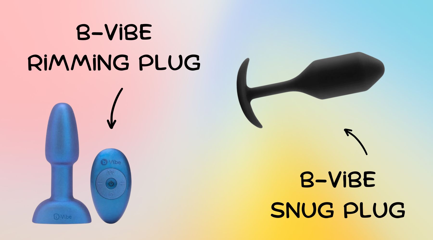 Butt plugs for oral sex