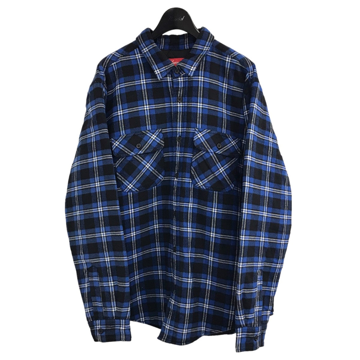 19AW「Arc Logo Quilted Flannel Shirt」アーチロゴフランネルチェックシャツ