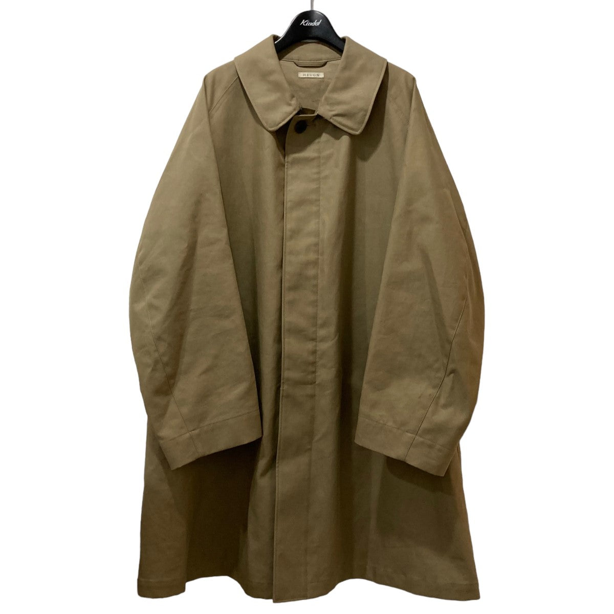 ALBERT COTTON DOUBLE CLOTH ステンカラーコート COAT041