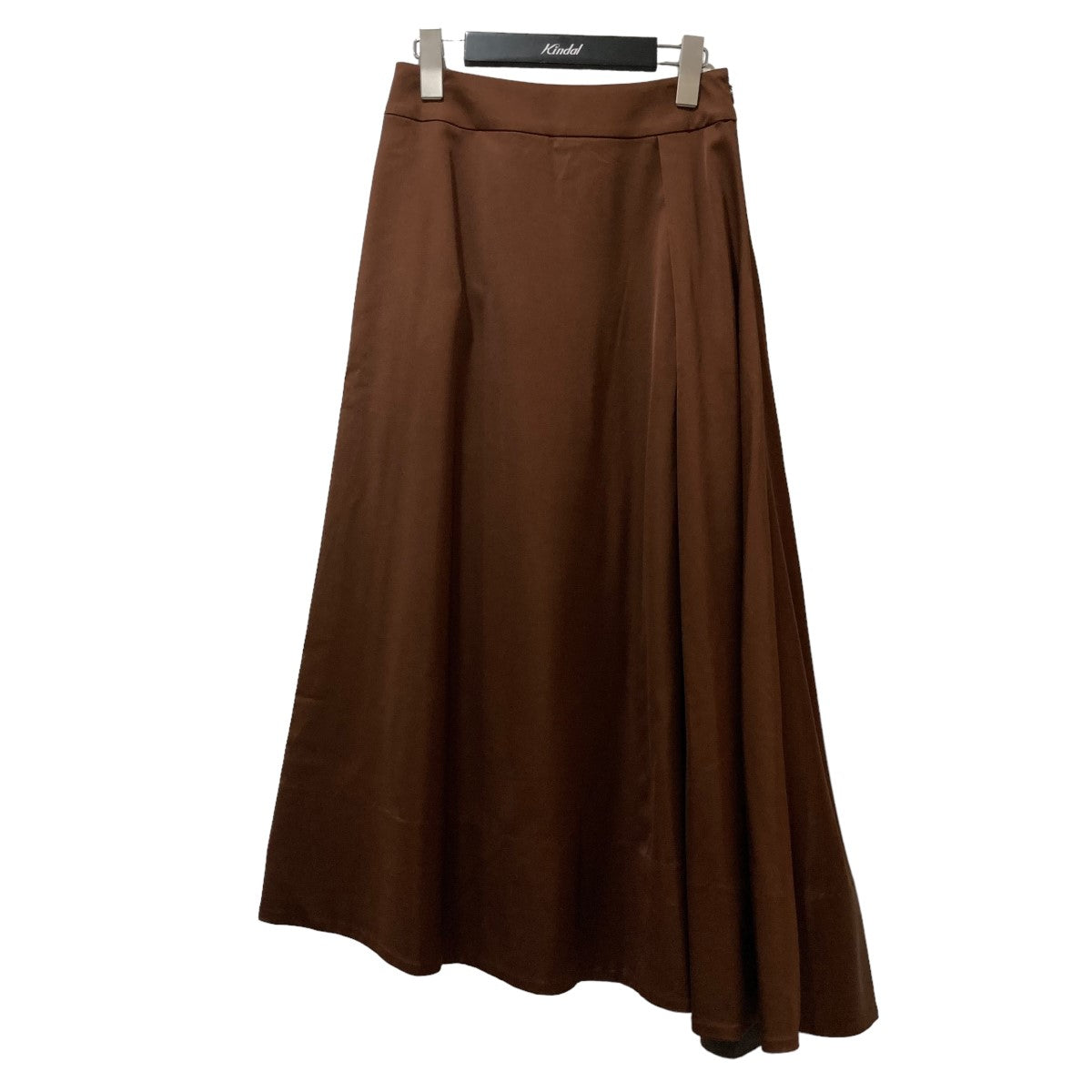 Vis Wool Satin Skirt フレアスカート 23S67309