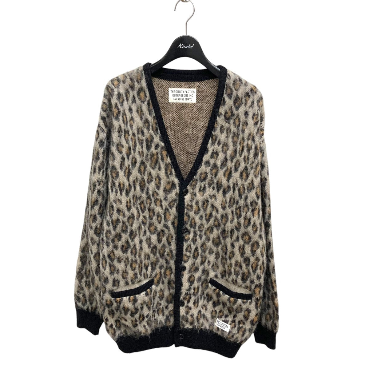 LEOPARD MOHAIR CARDIGANカーディガン