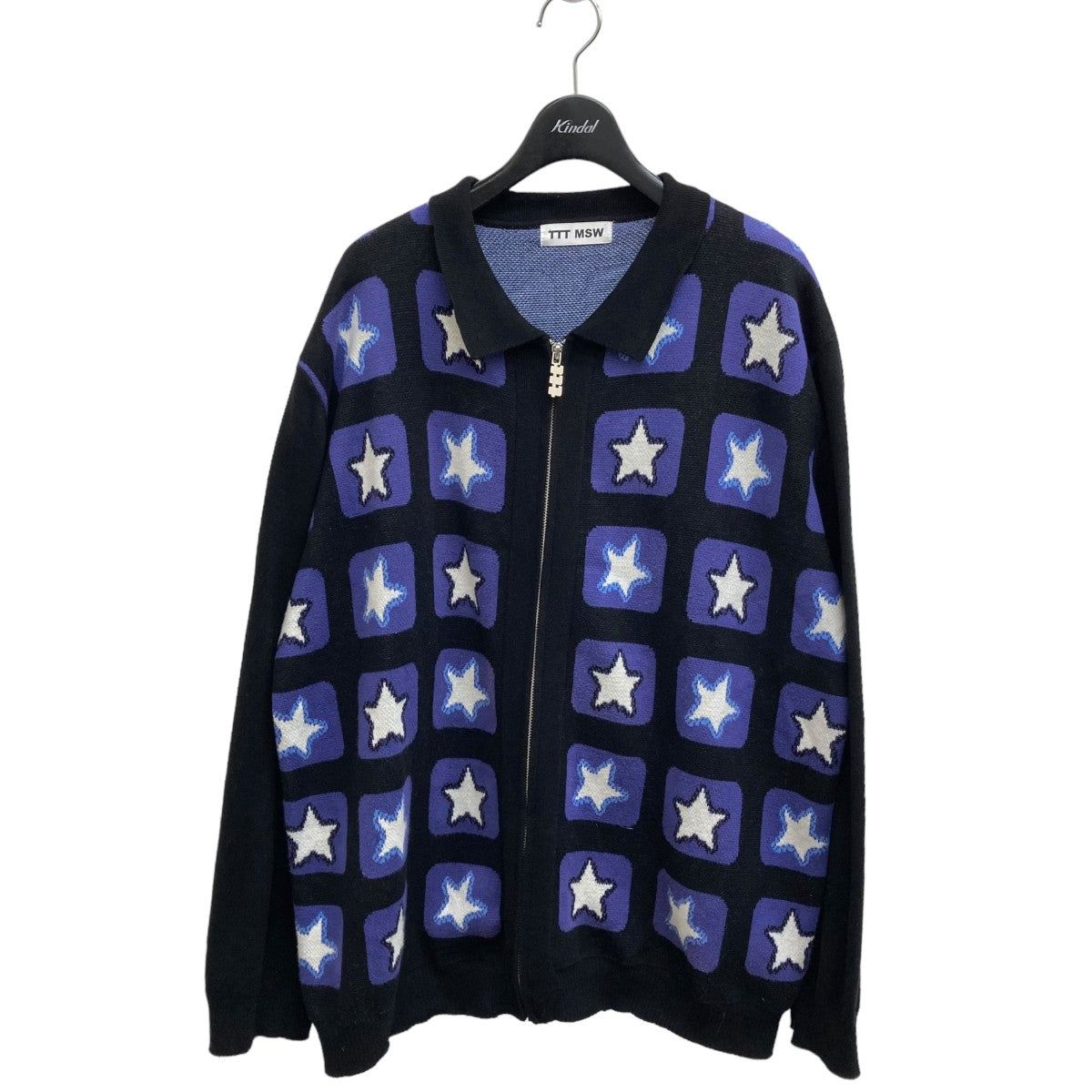 STAR TELEVISION ZIPUP KNIT POLOニットカーディガンTTT-2023PW-KT01