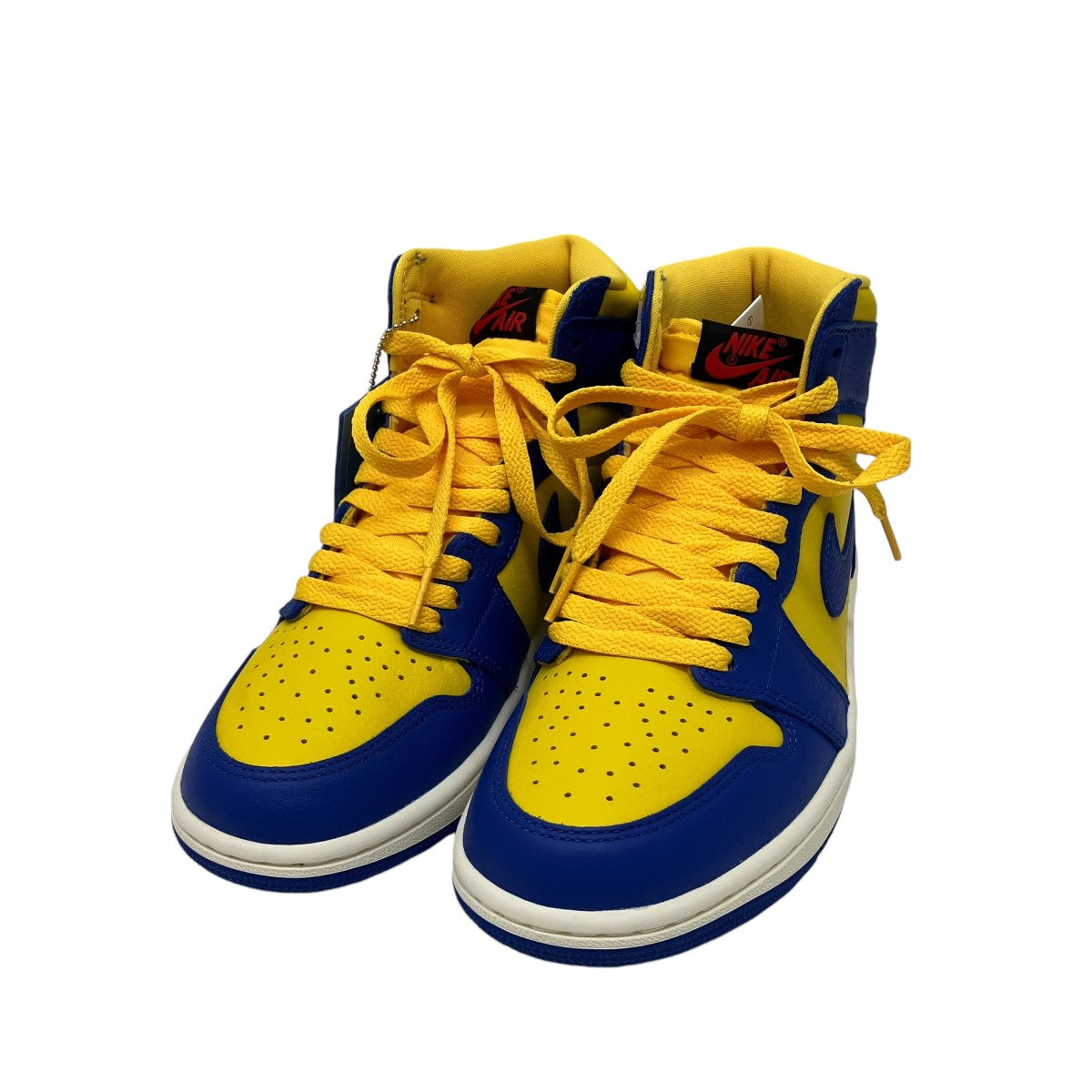 Women’s Air Jordan 1 High OG  Game Royal and Varsity MaizスニーカーFD2596-700