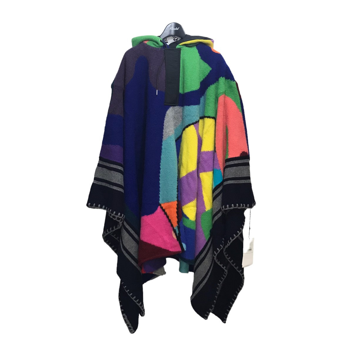 21AW｢Jacquard Knit Poncho｣ジャガードニットポンチョ