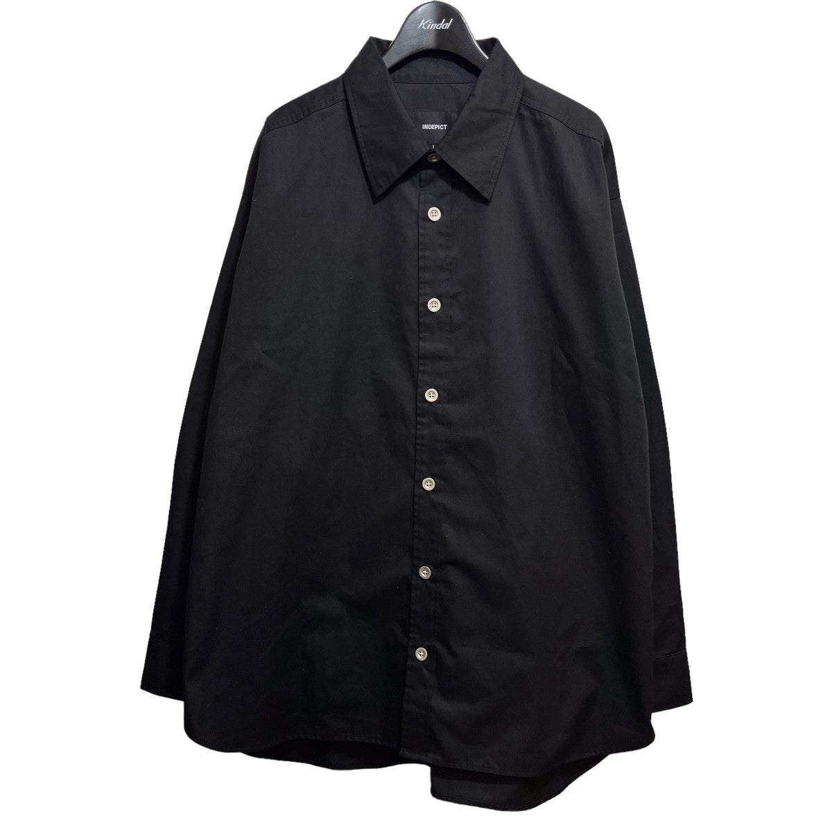 「METAL BUTTON LOOSE FIT SHIRT」 長袖シャツ