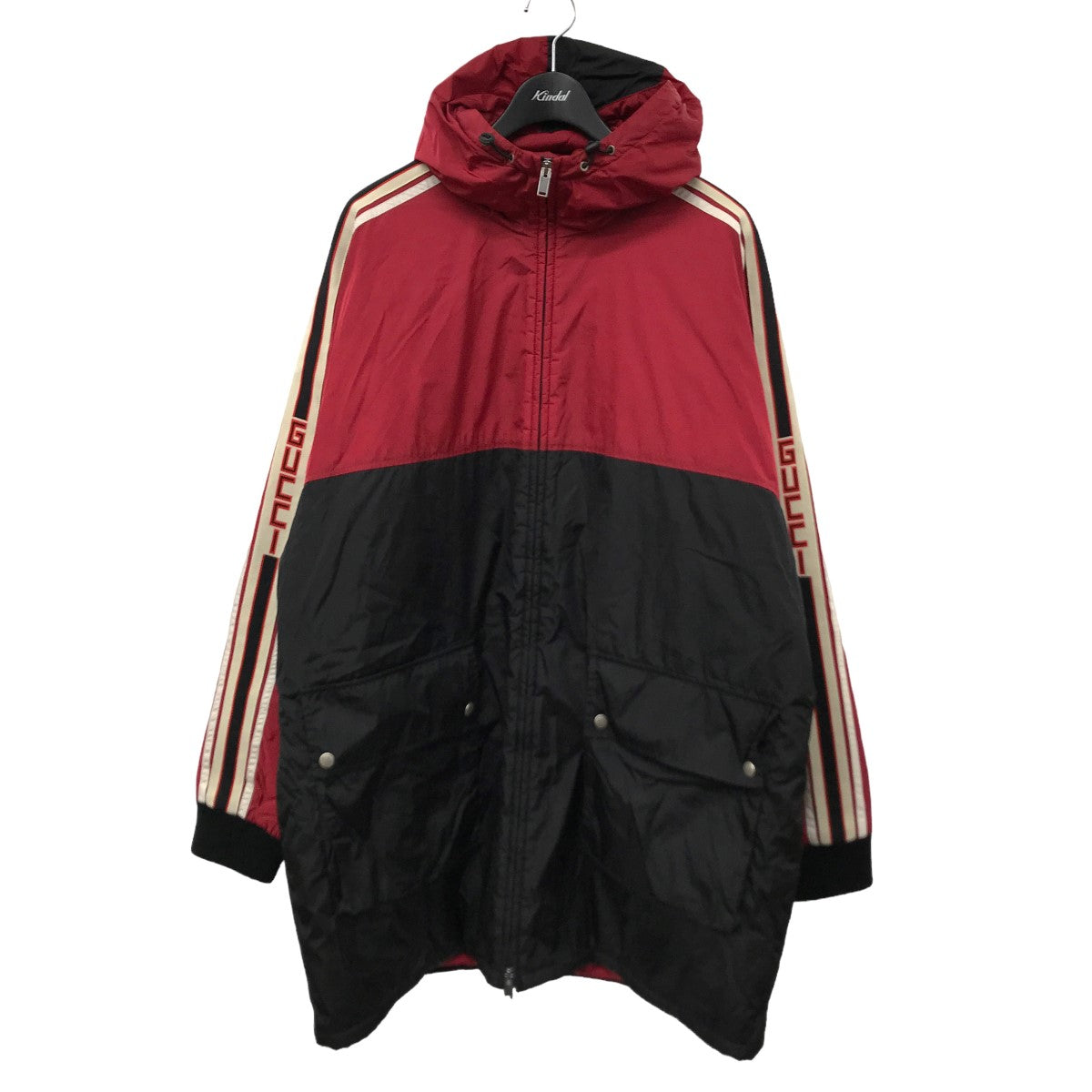 ZIPPED RAIN COAT ロゴライン 中綿ジップコート 538275