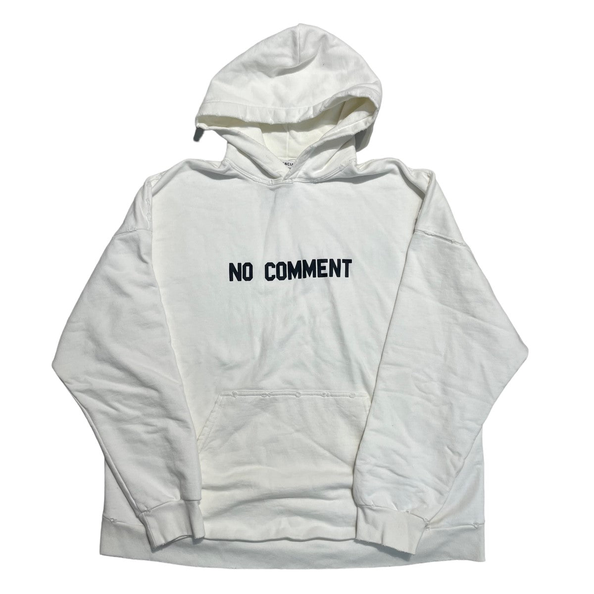 2022SS NO COMMENT HOODIE プルオーバーパーカー