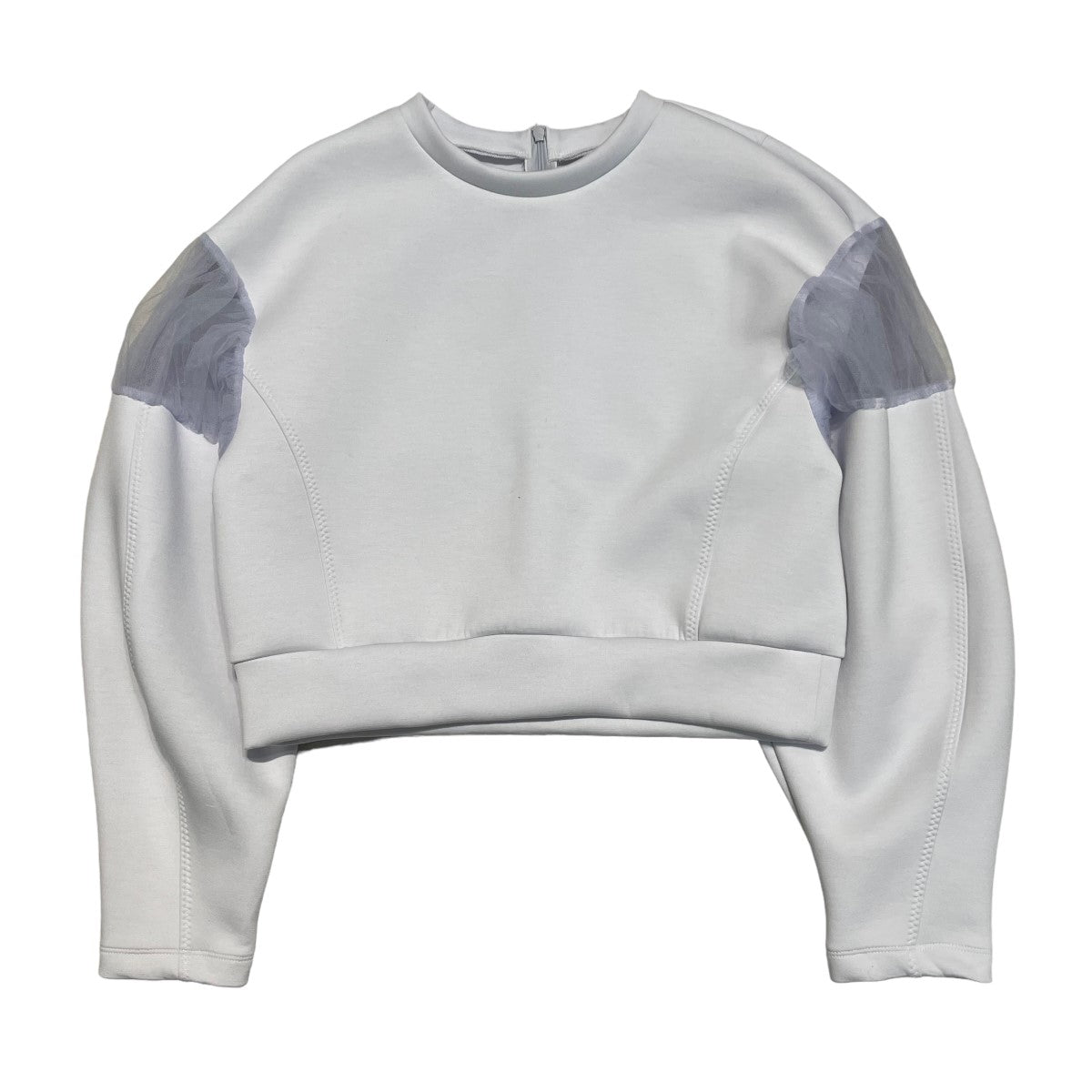 2023SS Paneled Sweat Top クロップド丈スウェット