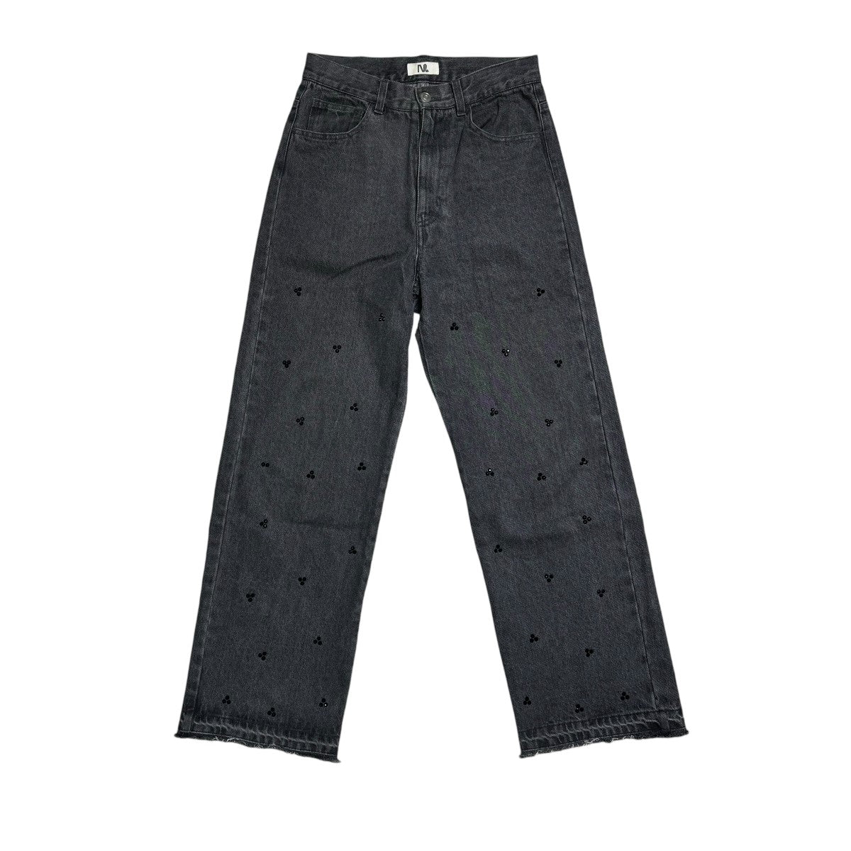 BIJOU STRAIGHT DENIMデニムパンツMUS-02040-B