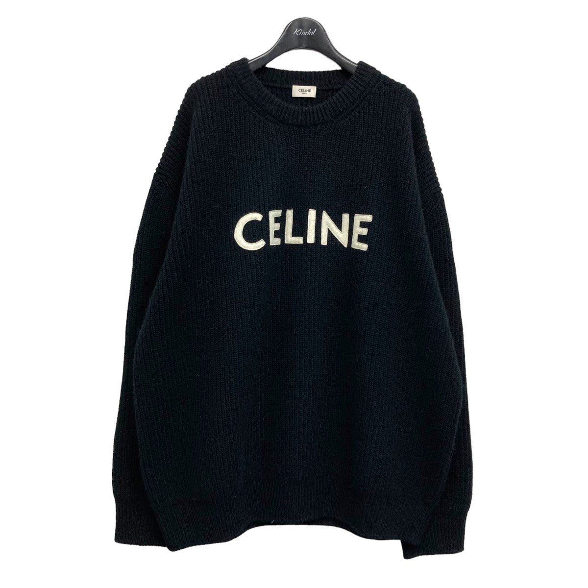 2021AW 「Embroidery Over Size Sweater」 ロゴニット