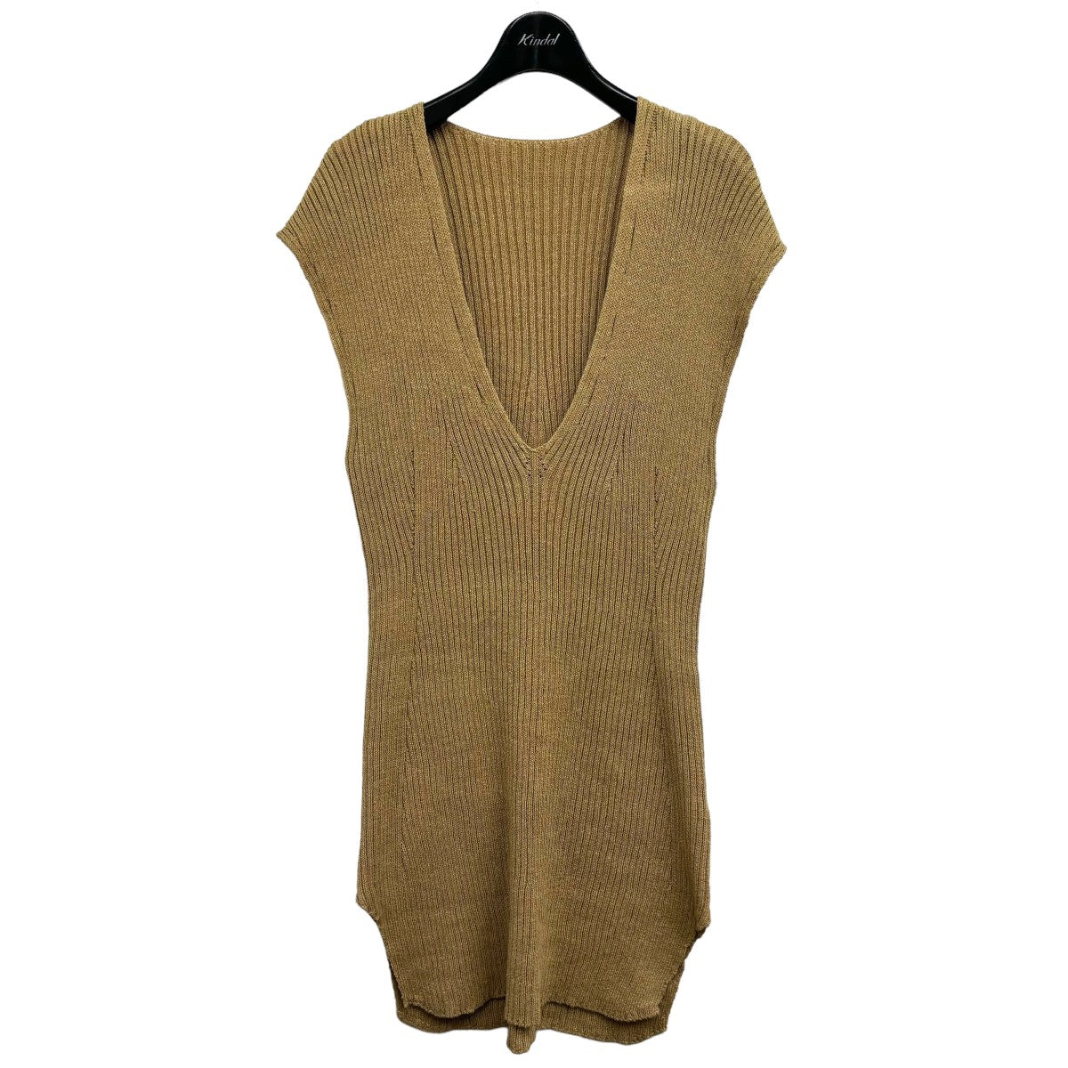 2022SS｢Washable Linen Knitted Vest｣ドレス