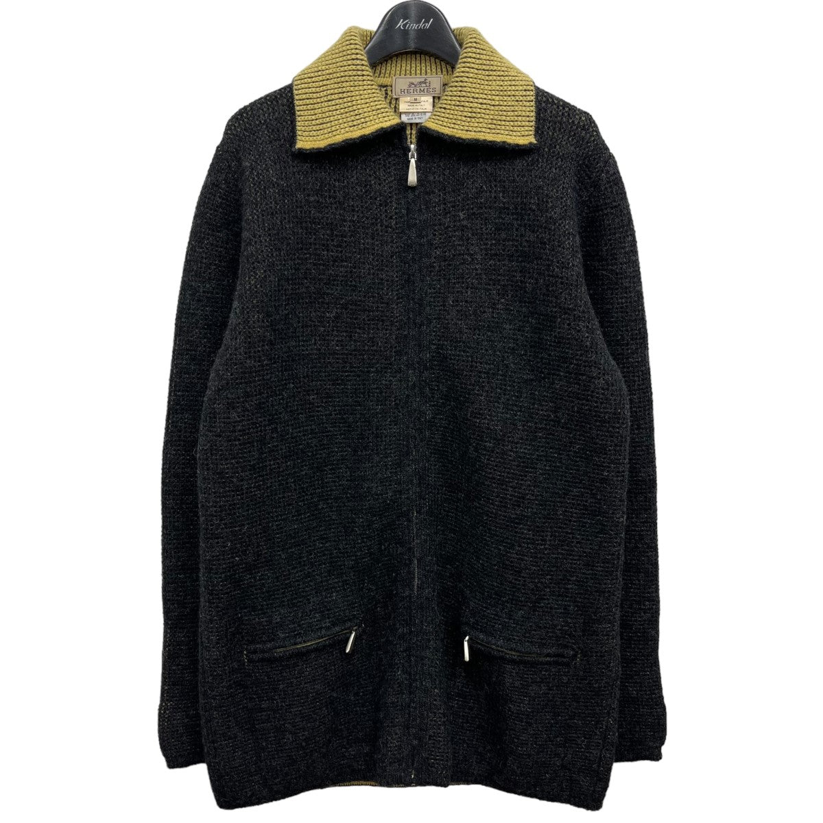 ｢w-face knit blouson｣ ジップカシミアニット