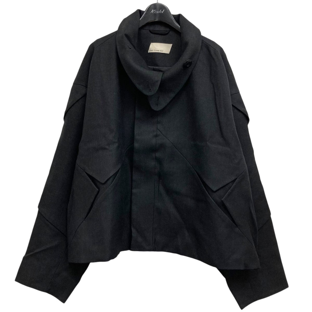 23AW Crassula Jacket in Charcoal ウールジャケット