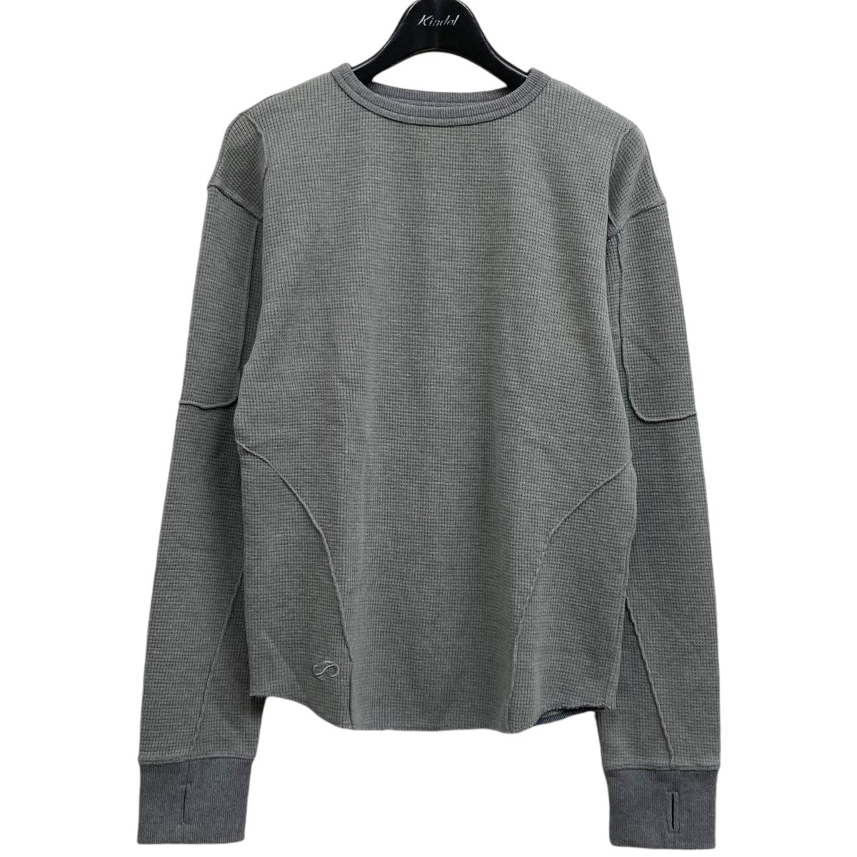 THERMAL CREW NECK LS TEE ワッフルカットソー