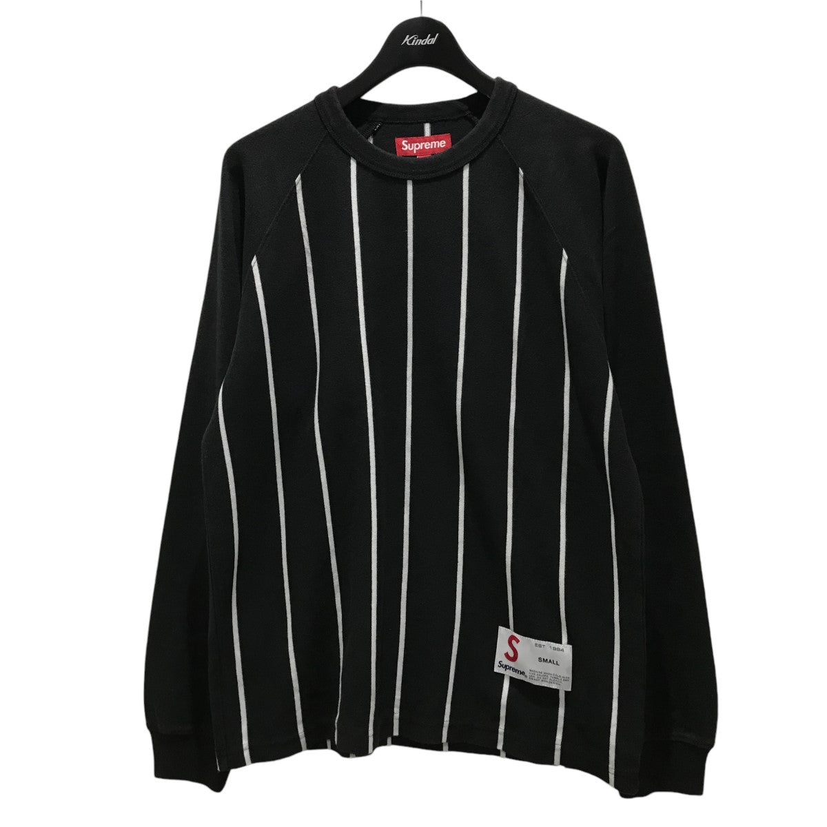 24AWStripe Raglan L／S Topストライプストライプラグランロングスリーブトップ