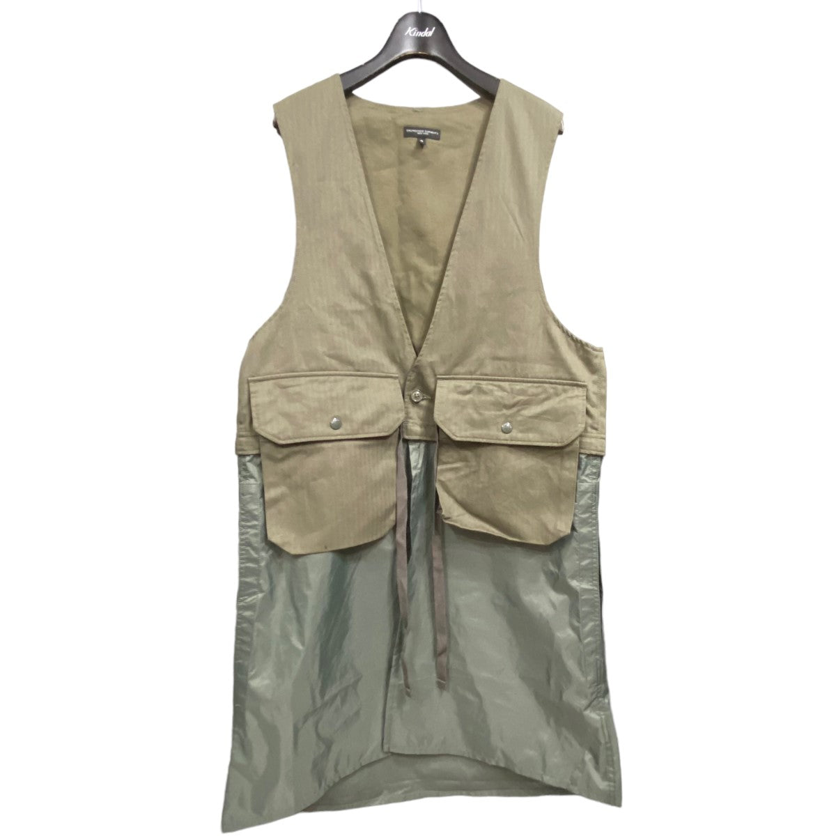 「Fishing Vest 2way」異素材ドッキングベスト