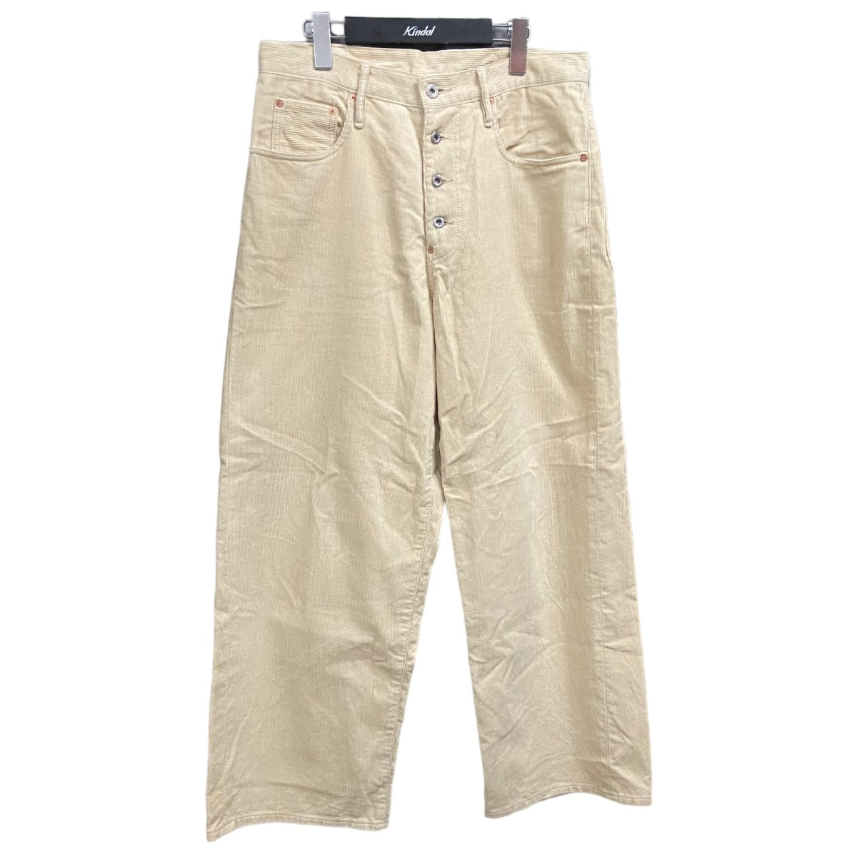 22AW 「CORDUROY CLASSIC DENIM PANTS」ワークコーデュロイパンツ