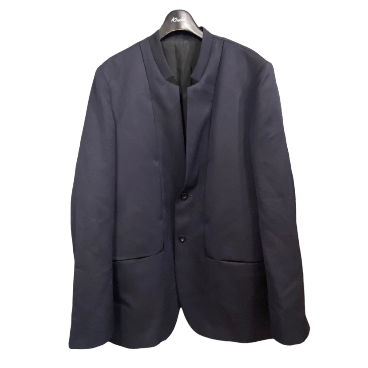 23AW「LAPELLESSS CUTTING JACKET」 ラベルレスカッティングジャケット