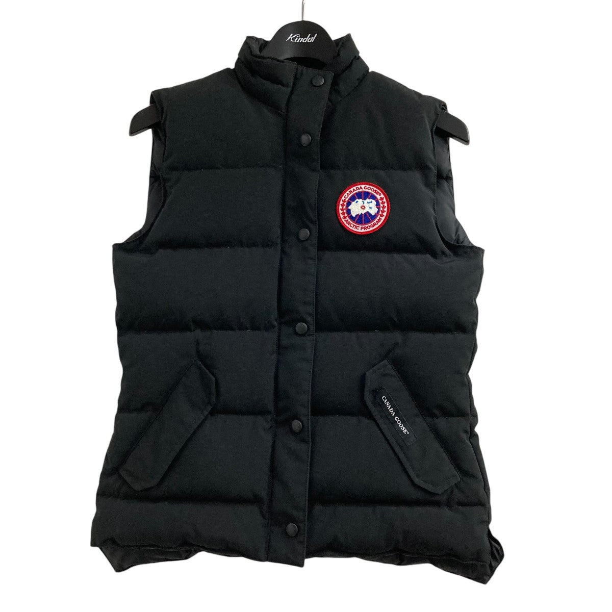 ｢FREESTYLE VEST｣ロゴパッチダウンベスト2832L