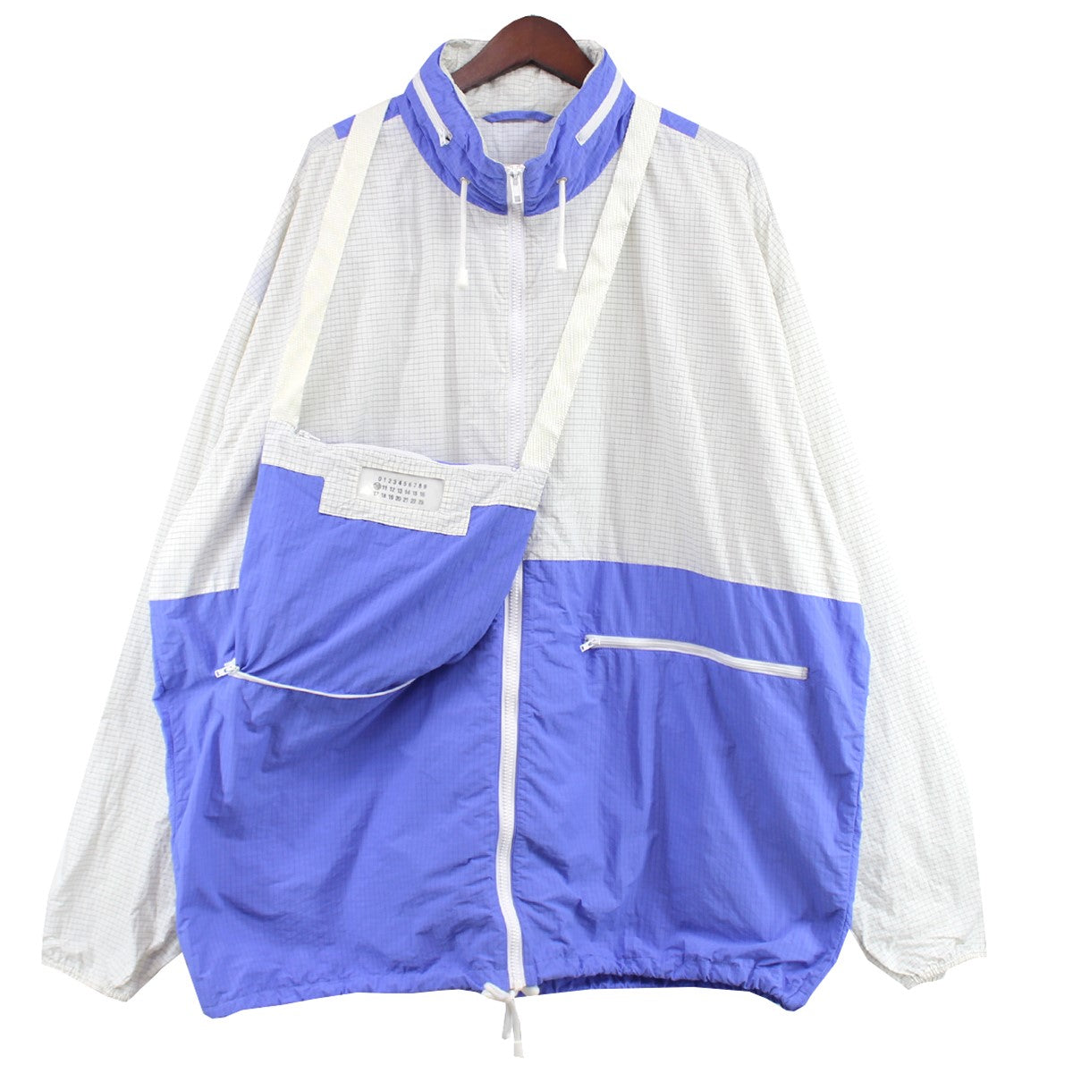 19SS RIPSTOP HOODED BLOUSON バッグ ドッキング ブルゾン