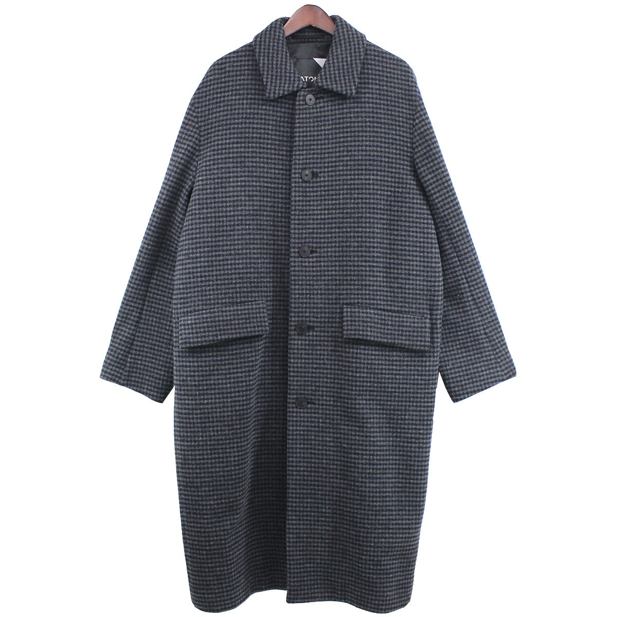 AIR DOUBLE MELTON LODEN COAT エア チェック メルトン コート