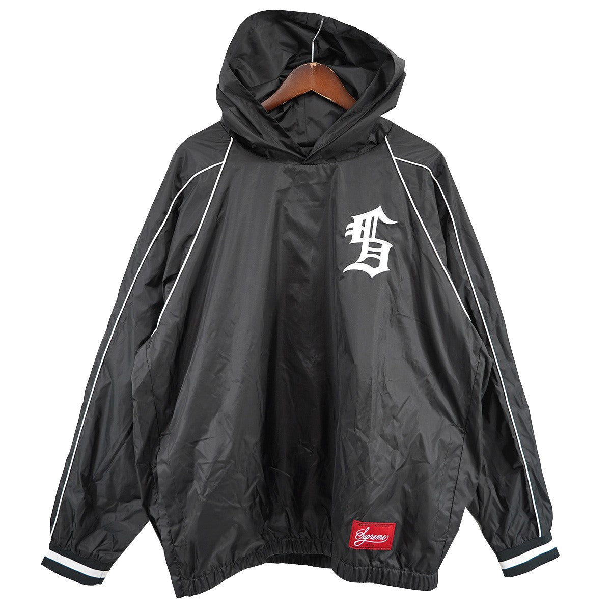 23AW Hooded Warm Up Pullover ロゴ フーデッド ウォームアップパーカー