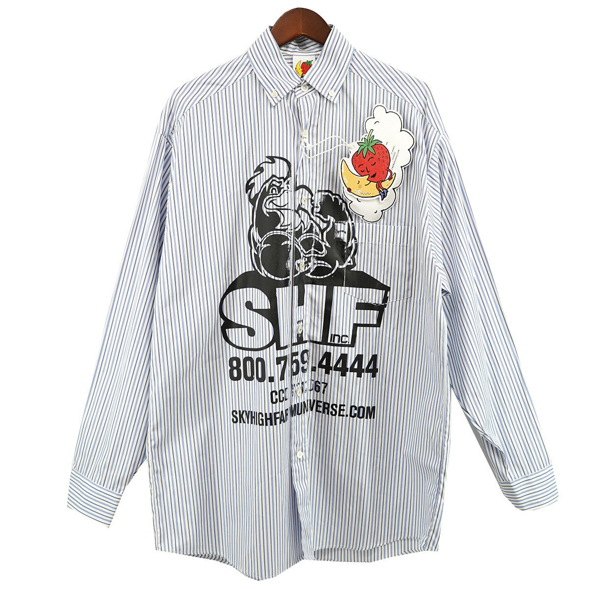 24SS SHF Chicken Unisex Button Down Shirt