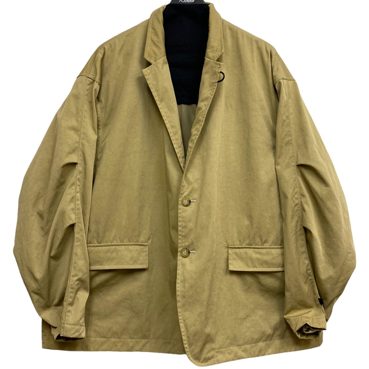 22SSTech Loose 2B Jacket Twill ナイロンツイルオーバーサイズジャケット