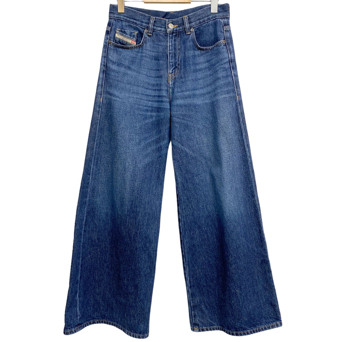 1978 DISCO Flare Denim USED加工ディスコスリムフィットフレアデニムパンツ