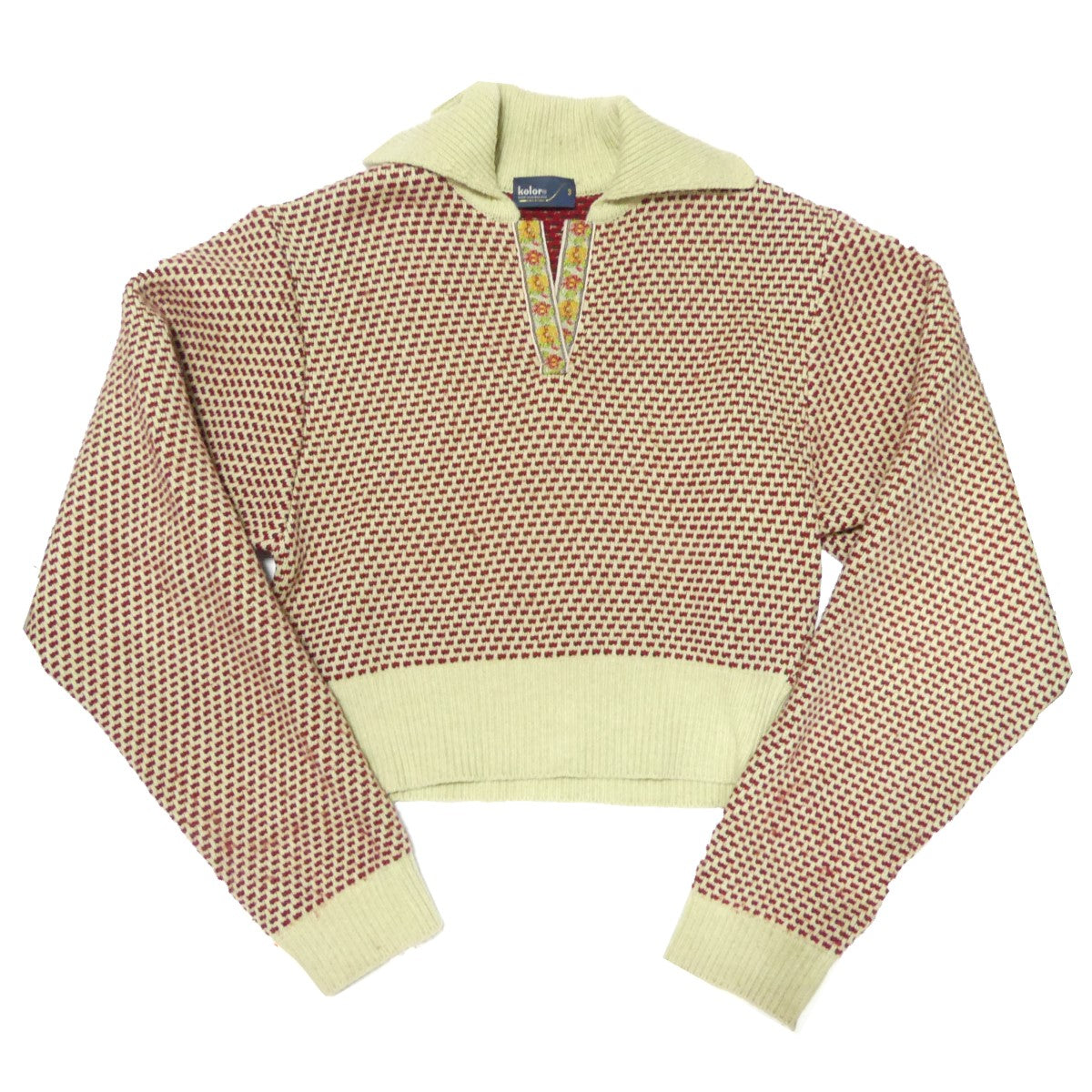 23AW Volume Sleeve Knit Pullover ボリュームスリーブ プルオーバー ニット