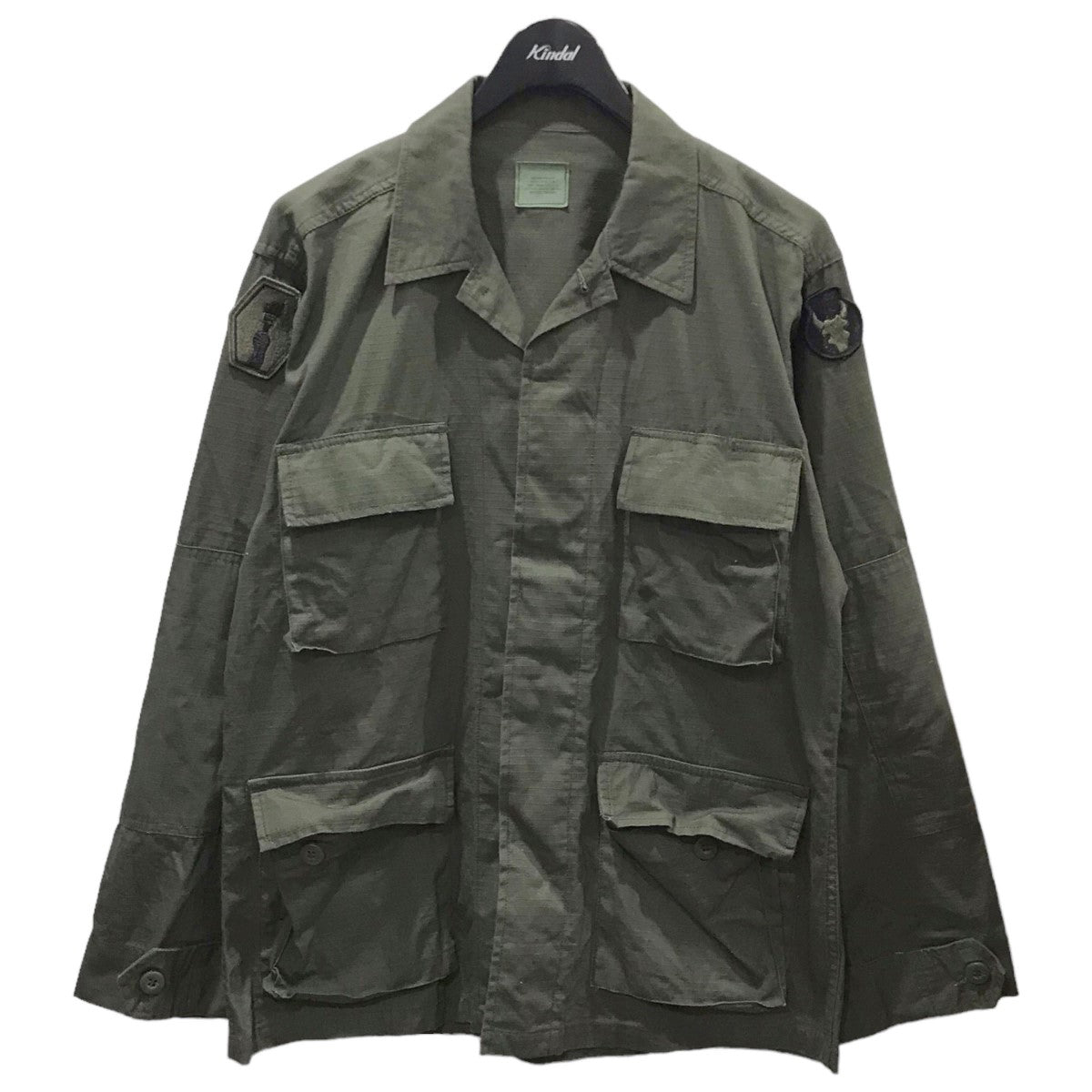 ミリタリージャケット US BDU STYLE R／S FIELD JACKET TEESAR