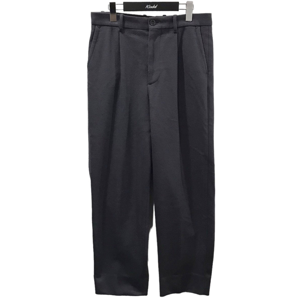 メルトンスラックスパンツ BVR MELTON SUPER BAGGY TAPERED PANTS 8114-217-0578