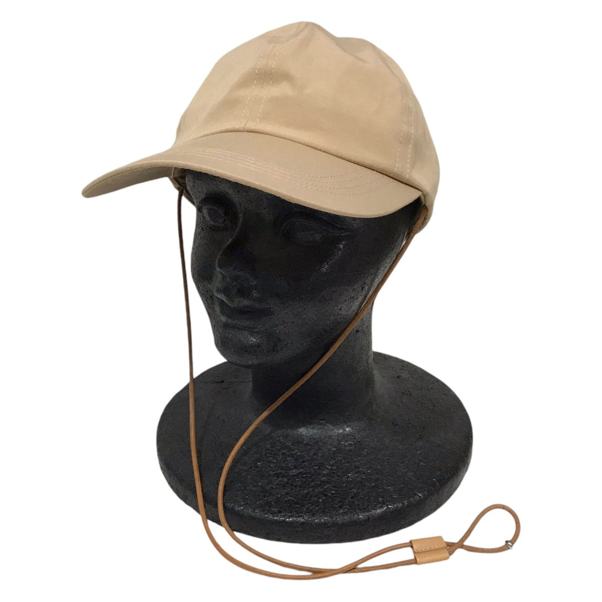 24SS レザーコードキャップ Leather Cord Cap 12311014