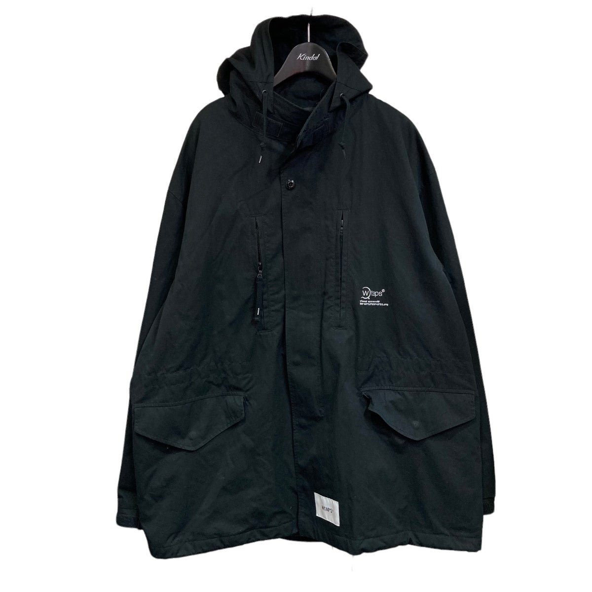 21AW「JACKET NYCO WEATHER」中綿フードブルゾン