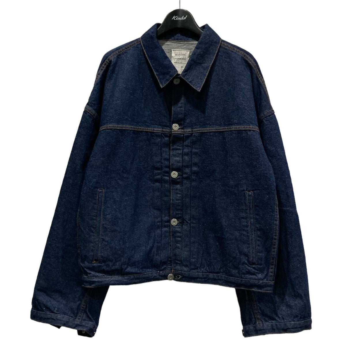 DENSE DENIM JACKET ONE WASHデニムジャケット