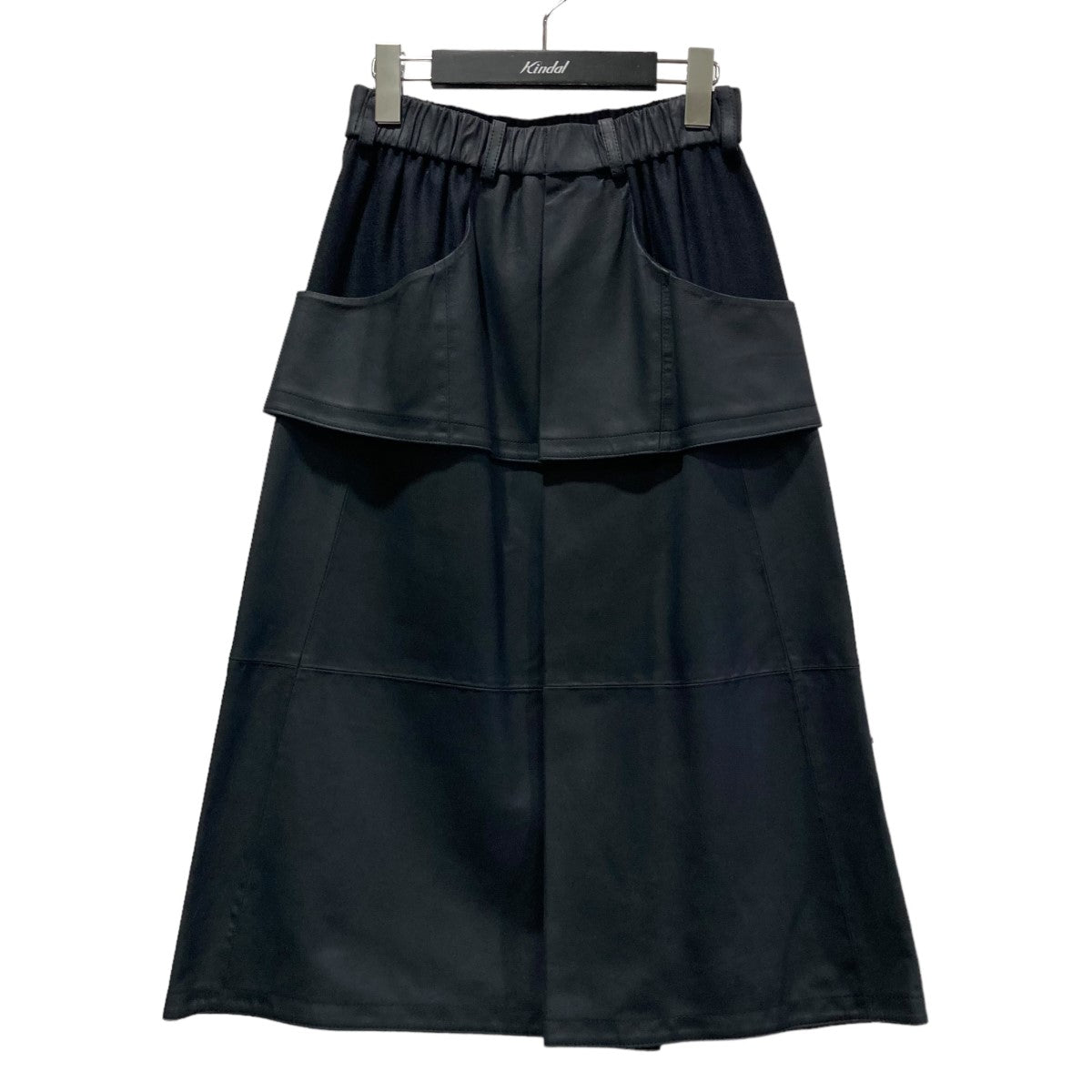 goat leather skirtレザースカートN22LS326