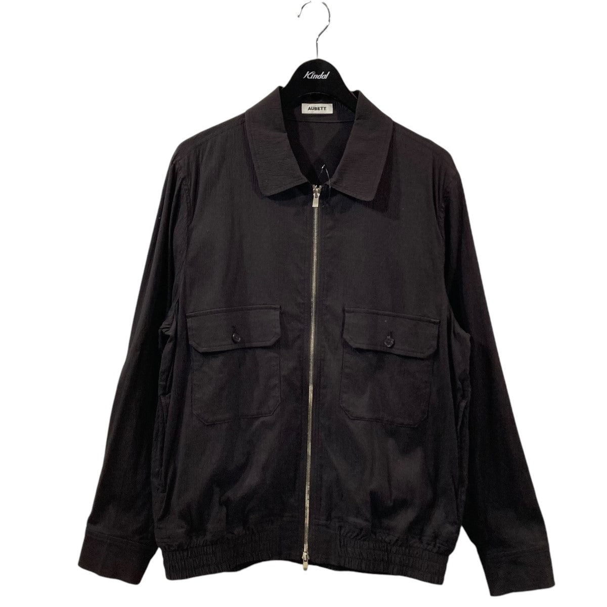 CREPE CLOTH ZIP UP BLOUSONジップアップブルゾン22-01-017